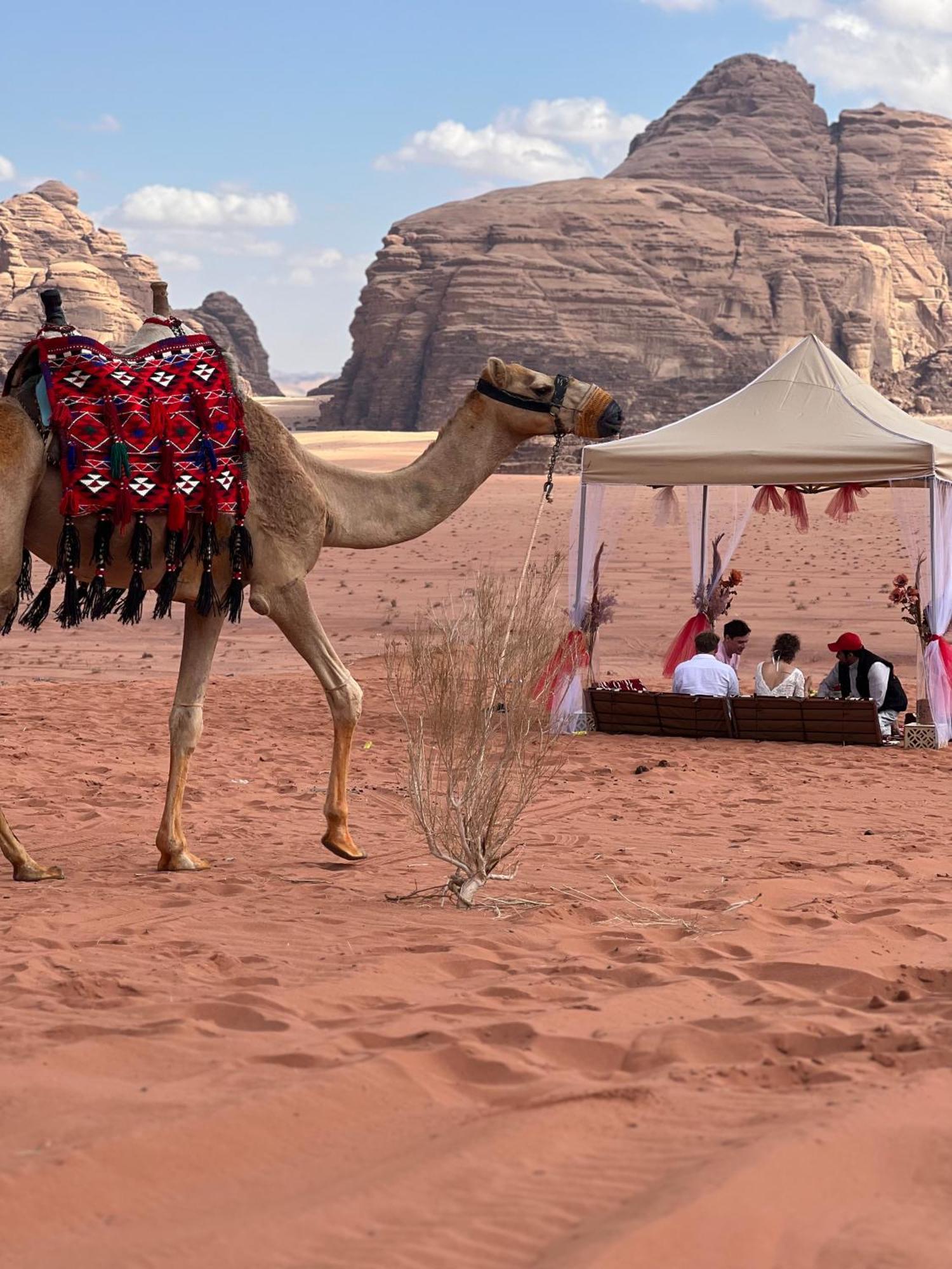 Ferienwohnung Moon Magic Valley Wadi Rum Exterior foto
