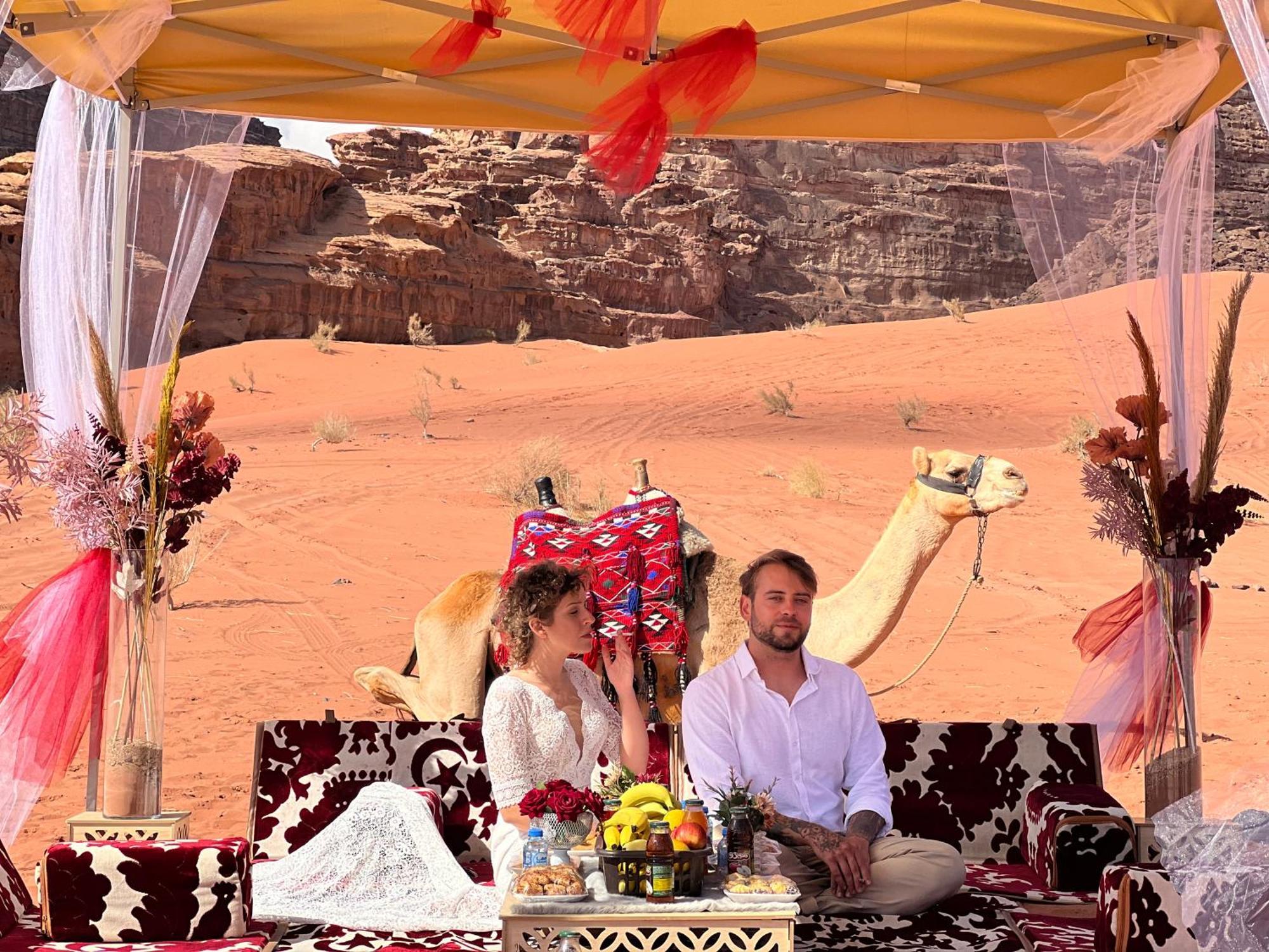 Ferienwohnung Moon Magic Valley Wadi Rum Exterior foto