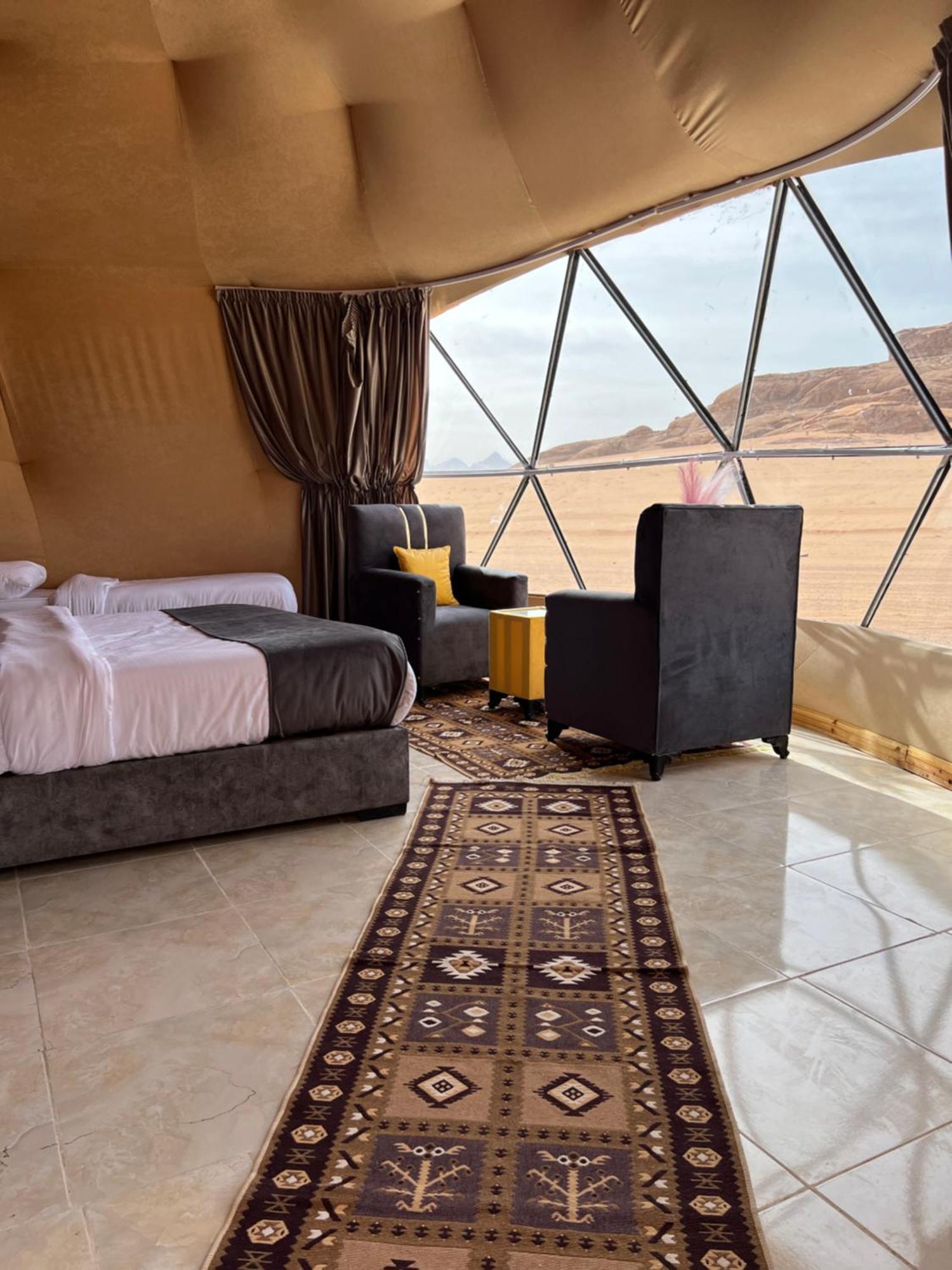 Ferienwohnung Moon Magic Valley Wadi Rum Exterior foto