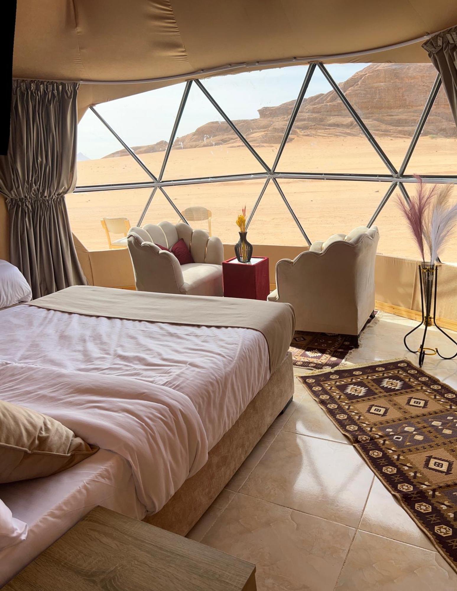 Ferienwohnung Moon Magic Valley Wadi Rum Exterior foto